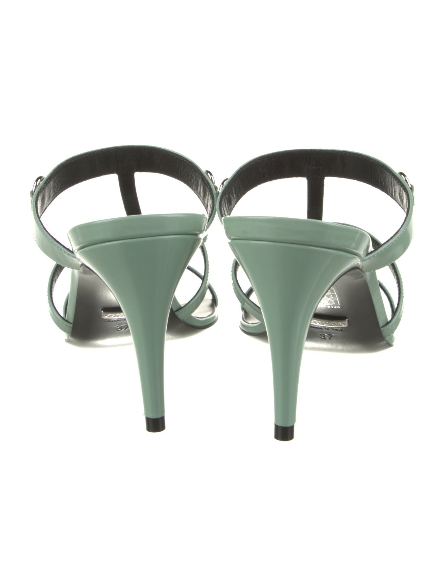 Gucci Horsebit Accent Leather Slides